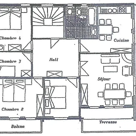 Apartment Edelweiss - Ile-de-paix - 1985 La Forclaz Evolene